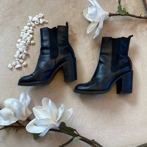 Black Boots by Calvin Klein